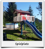 Spielplatz bei Ferienwohnung