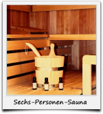 Sechs-Personen-Sauna Ferienwohnung