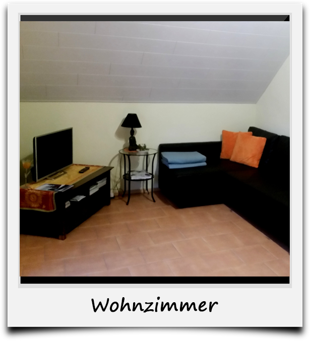 Wohnzimmer Toskana Ferienwohnung